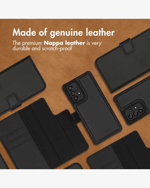 Accezz Premium Leather 2 in 1 Wallet Bookcase Samsung Galaxy A52(s) (5G/4G) - Zwart / Schwarz / Black