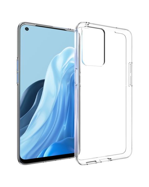 Accezz Clear Backcover Oppo Find X5 Lite 5G - Transparant / Transparent
