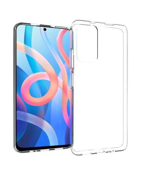 Accezz Clear Backcover Xiaomi Poco M4 Pro 5G - Transparant / Transparent
