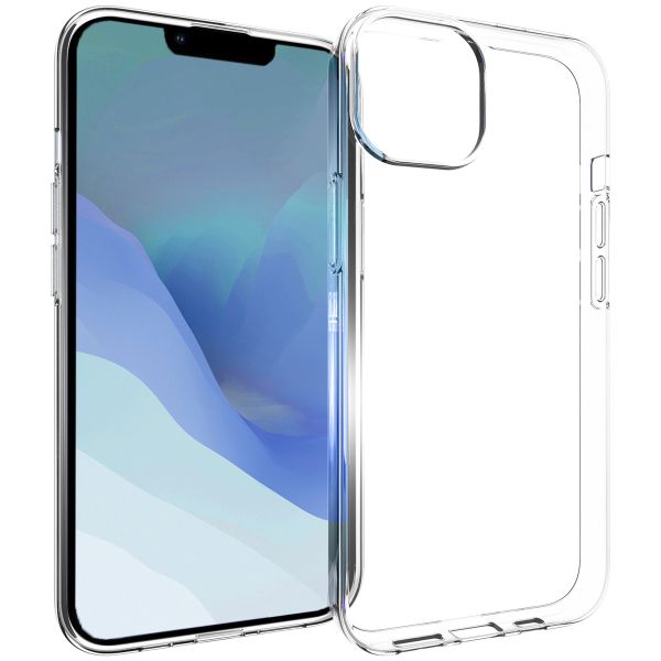 Accezz Clear Backcover iPhone 14 - Transparant / Transparent