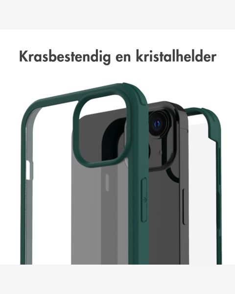 Accezz 360° Full Protective Cover iPhone 14 - Groen / Grün  / Green
