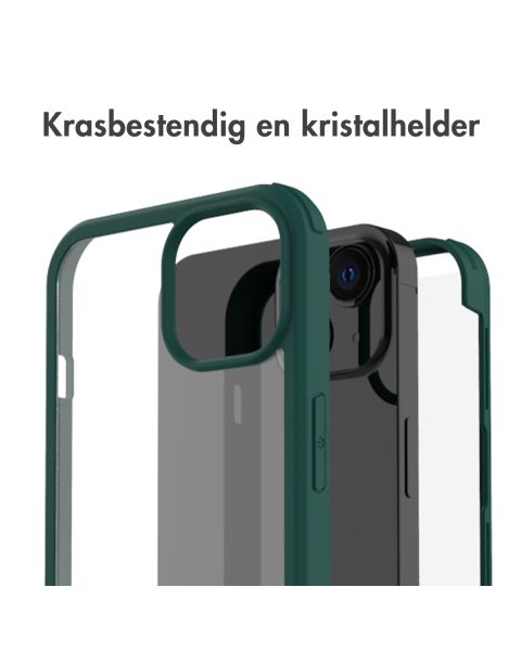 Accezz 360° Full Protective Cover iPhone 14 - Groen / Grün  / Green