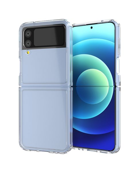 Accezz Xtreme Impact Backcover Samsung Galaxy Z Flip 4 - Transparant / Transparent