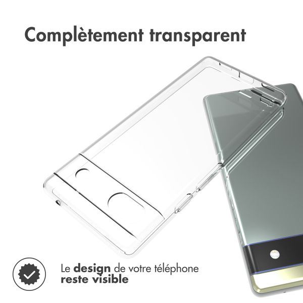 Accezz Clear Backcover Motorola Edge 30 Pro / Edge Plus (2022) - Transparant / Transparent