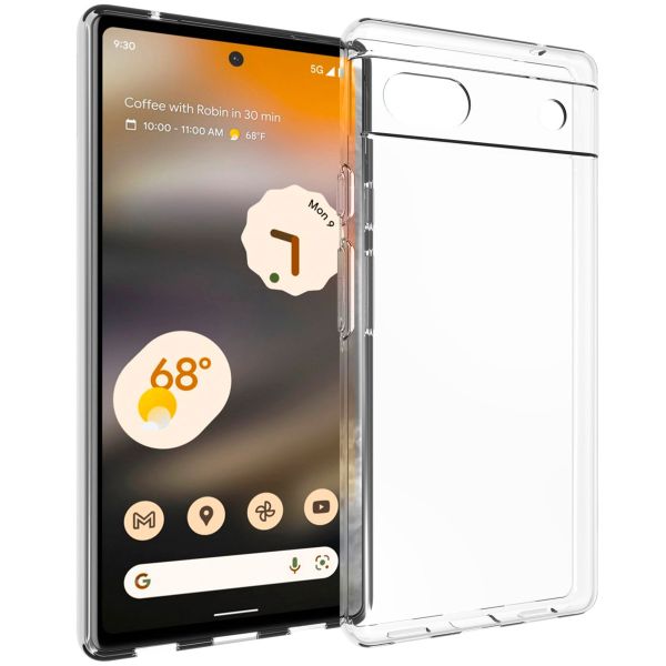 Accezz Clear Backcover Motorola Edge 30 Pro / Edge Plus (2022) - Transparant / Transparent