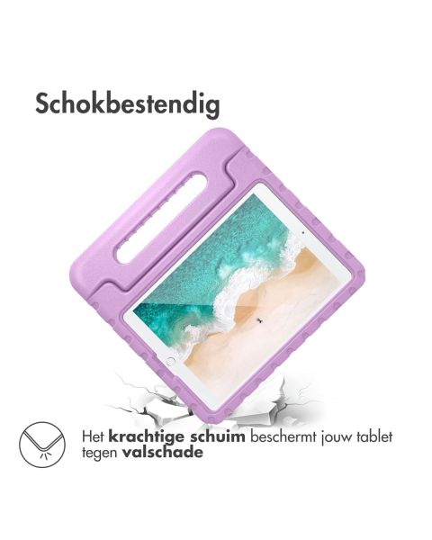Accezz Kidsproof Backcover met handvat iPad 10.2 (2019 / 2020 / 2021) - Lila