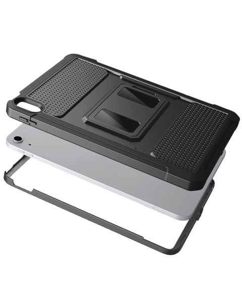 Accezz Rugged Back Case iPad 10 (2022) 10.9 inch - Zwart / Schwarz / Black