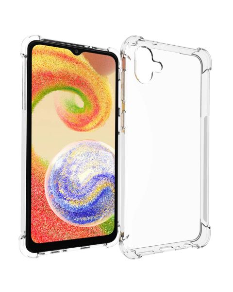 Accezz Clear Backcover Samsung Galaxy A04 - Transparant / Transparent