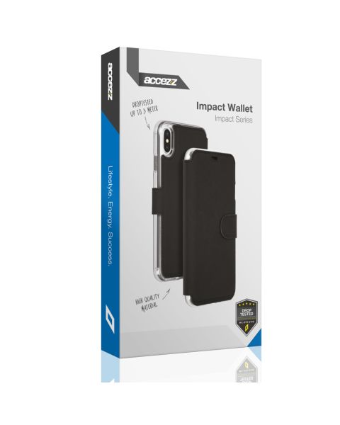 Accezz Xtreme Wallet Bookcase Samsung Galaxy S23 Ultra - Zwart / Schwarz / Black