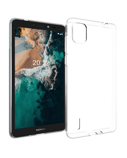 Accezz Clear Backcover Nokia C2 2nd Edition - Transparant / Transparent