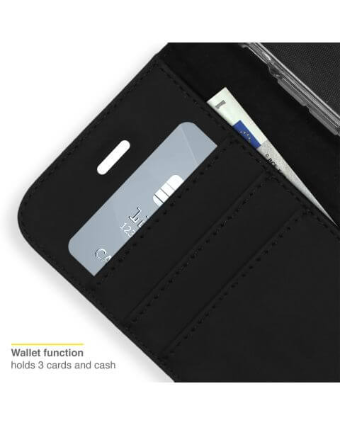 Accezz Wallet Softcase Bookcase Nokia X30 - Zwart / Schwarz / Black
