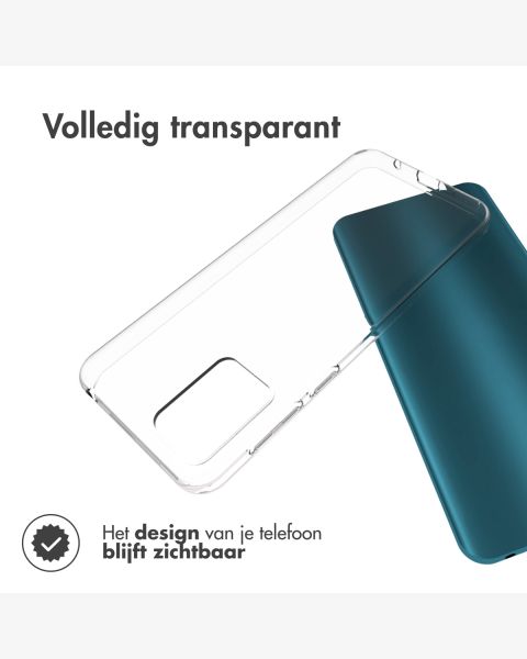 Accezz Clear Backcover Motorola Moto E13 - Transparant / Transparent