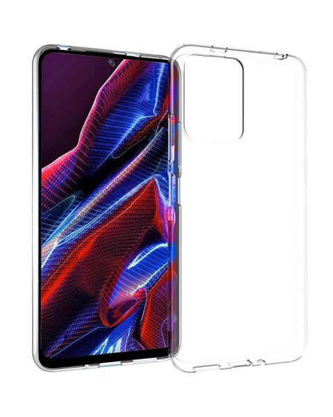 Accezz Clear Backcover Xiaomi Poco X5 5G - Transparant / Transparent