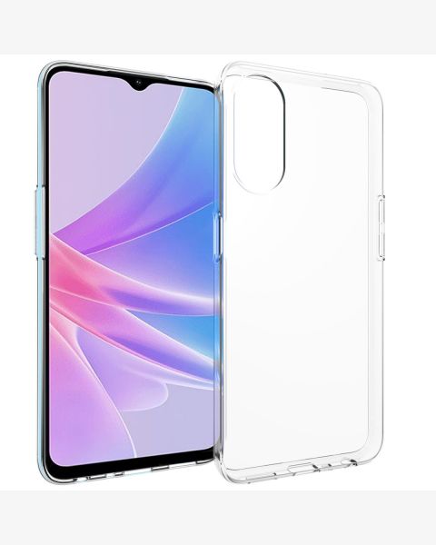 Accezz Clear Backcover Oppo A78 - Transparant / Transparent