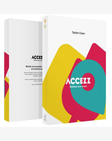 Accezz Smart Silicone Bookcase iPad 6 (2018) / iPad 5 (2017) - Zwart / Schwarz / Black