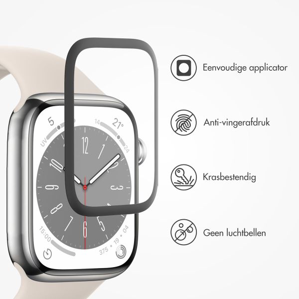 Accezz 2x Screenprotector met applicator Apple Watch Series 4-6 / SE - 40 mm