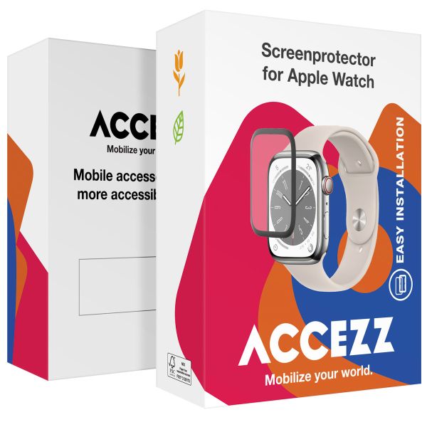 Accezz 2x Screenprotector met applicator Apple Watch Series 1-3 - 42 mm