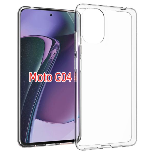 Accezz Clear Backcover Motorola Moto G24 / G04 - Transparant / Transparent