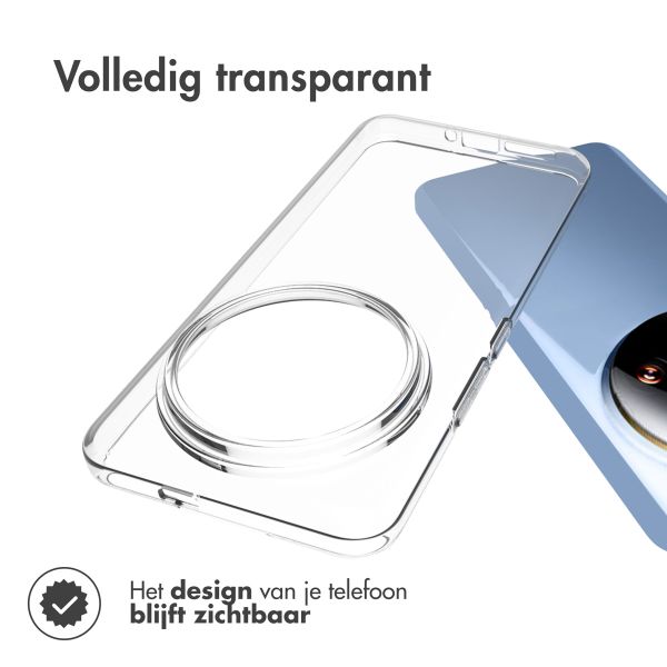 Accezz Clear Backcover Xiaomi 14 Ultra - Transparant / Transparent