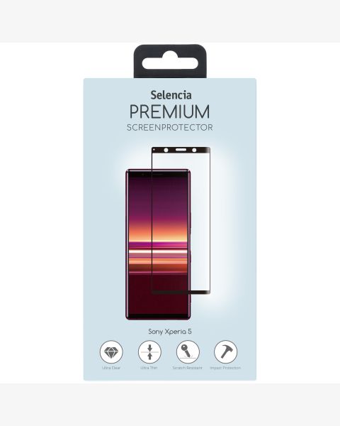 Selencia Gehard Glas Premium Screenprotector Sony Xperia 5