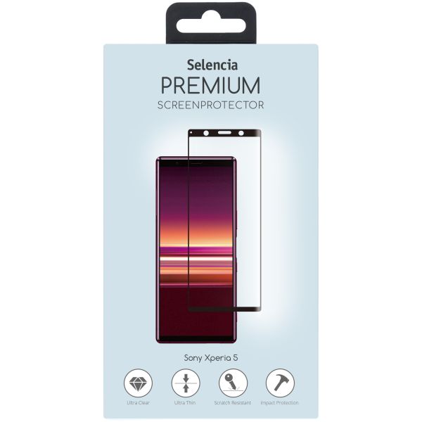 Selencia Gehard Glas Premium Screenprotector Sony Xperia 5