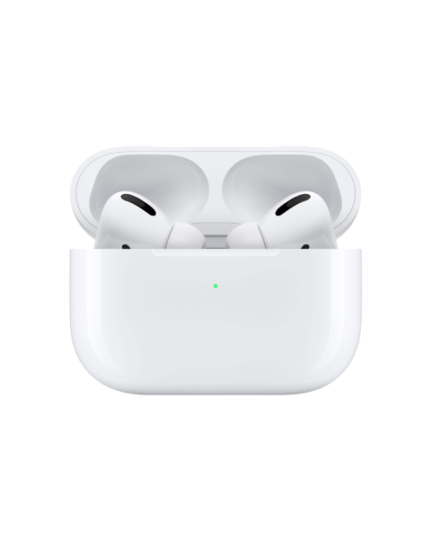 Refurbished Apple AirPods Pro | 3e generatie Magsafe Charger | Sound isolation + voice assistant | Late 2021 | 24 maanden garantie