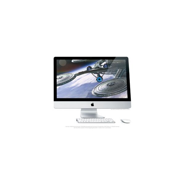iMac 27-inch Core 2 Duo 3.33 GHz 2 TB HDD 4 GB RAM Zilver (Late 2009)