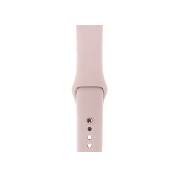 Apple Watch Series 3 | 42mm | Aluminium Case Goud | Roze sportbandje | GPS | WiFi