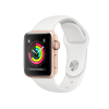 Apple Watch Series 3 | 38mm | Aluminium Case Goud | Wit sportbandje | GPS | WiFi