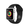 Apple Watch Series 3 | 38mm | Aluminium Case Zilver | Zwart sportbandje | GPS | WiFi