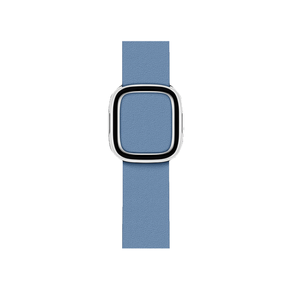 Apple Watch 38/40 mm Leren Loop HorlogeBand Blauw