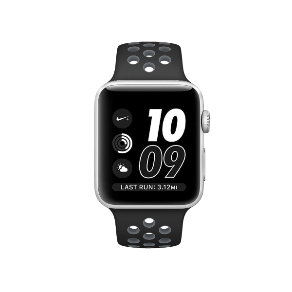 Apple Watch Series 2 | 42mm | Aluminium Case Zilver | Zwart sportbandje | Nike+ | GPS |WiFi