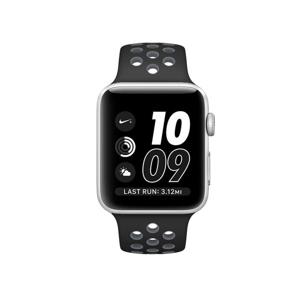 Apple Watch Series 2 | 38mm | Aluminium Case Zilver | Zwart sportbandje | Nike+ | GPS | WiFi