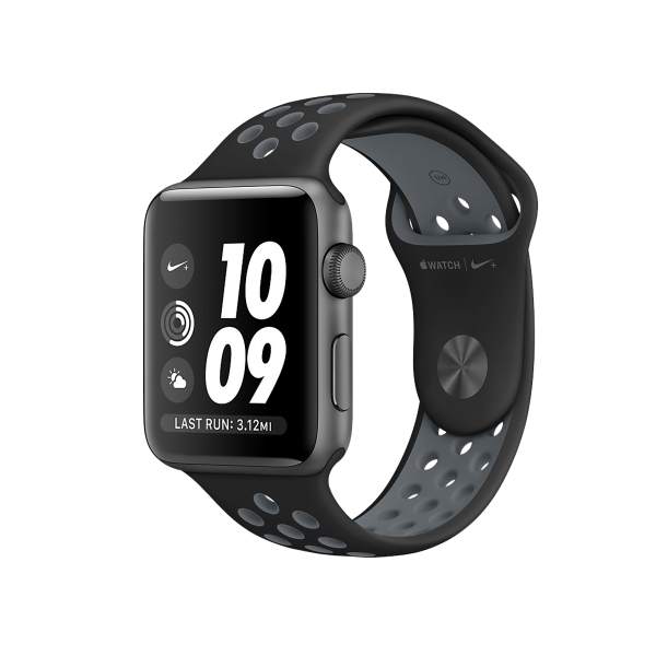 Apple Watch Series 2 | 38mm | Aluminium Case Spacegrijs | Zwart sportbandje | Nike+ | GPS | WiFi