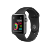 Apple Watch Series 2 | 38mm | Aluminium Case Spacegrijs | Zwart sportbandje | GPS | WiFi