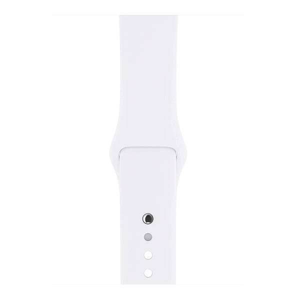 Apple Watch Series 3 | 42mm | Aluminium Case Zilver | Wit sportbandje | GPS | WiFi