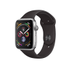Apple Watch Series 4 | 44mm | Aluminium Case Zilver | Zwart sportbandje | GPS | WiFi