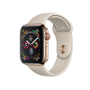 Apple Watch Series 4 | 44mm | Stainless Steel Case Goud | Stone sportbandje | GPS | WiFi + 4G
