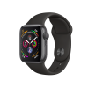 Apple Watch Series 4 | 44mm | Aluminium Case Spacegrijs | Zwart sportbandje | GPS | WiFi + 4G