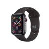 Apple Watch Series 4 | 44mm | Aluminium Case Spacegrijs | Zwart sportbandje | GPS | WiFi