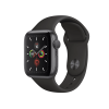 Apple Watch Series 5 | 40mm | Aluminium Case Spacegrijs | Zwart sportbandje | GPS | WiFi + 4G