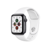 Apple Watch Series 5 | 44mm | Aluminium Case Spacegrijs | Wit sportbandje | GPS | WiFi + 4G