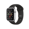 Apple Watch Series 5 | 44mm | Aluminium Case Zilver | Zwart sportbandje | GPS | WiFi