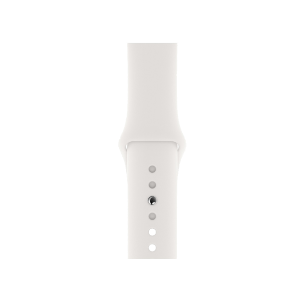 Apple Watch Series 5 | 44mm | Aluminium Case Goud | Wit sportbandje | GPS | WiFi + 4G