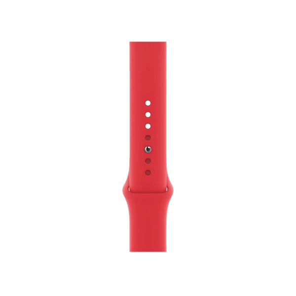 Apple Watch Series 5 | 44mm | Aluminium Case Spacegrijs | Rood sportbandje | GPS | WiFi