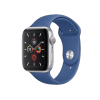 Apple Watch Series 5 | 44mm | Aluminium Case Zilver | Delft Blauw sportbandje | GPS | WiFi