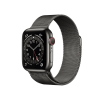 Apple Watch Series 6 | 40mm | Stainless Steel Case Grafiet | Grafiet Milanees bandje | GPS | WiFi + 4G