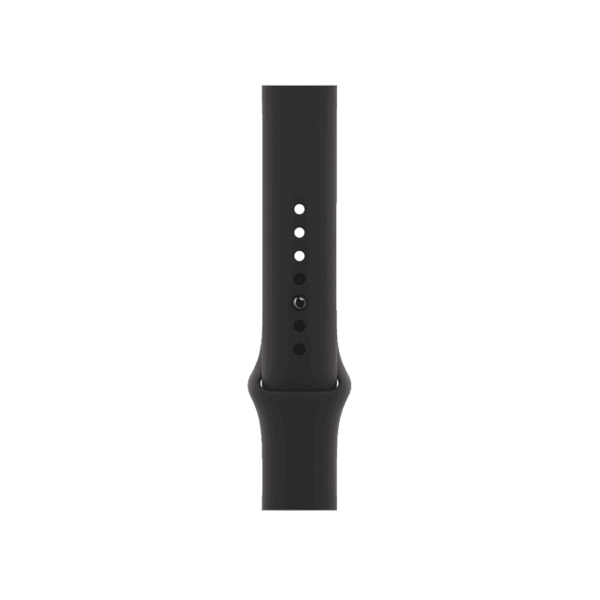 Apple Watch Series 7 | 45mm | Aluminium Case Middernacht Blauw | Zwart sportbandje | GPS | WiFi