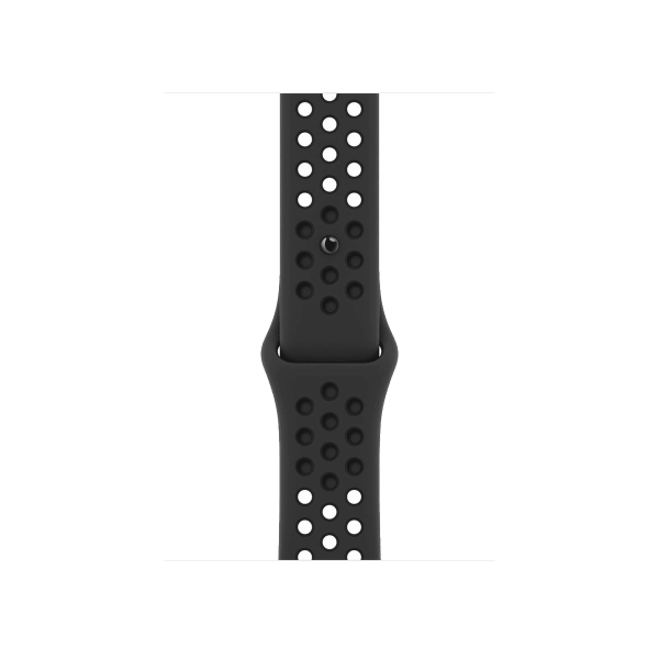 Apple Watch Series 7 | 45mm | Aluminium Case Middernacht Blauw | Zwart Nike sportbandje | GPS | WiFi