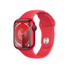 Apple Watch Series 9 | 41mm | Aluminium Case Rood | Rood sportbandje M/L | GPS | WiFi